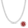 curb 925 silver chain